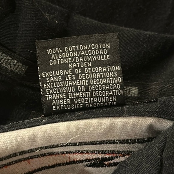 Vintage Harley Davidson Screaming Eagle Flame Mechanics Shirt Men’s Medium - Picture 7 of 8